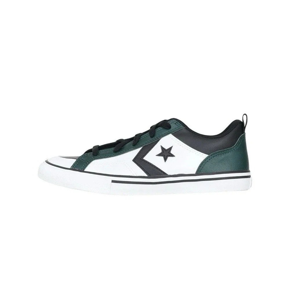 NEW IN BOX Converse Pro Blaze Ox Green Envy Black White Low Sneakers Kids US 5